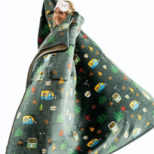 Couverture en peluche Sherpa