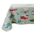 Nappe en vinyle, collection ''campeurs rétros''