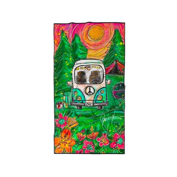 Serviette de plage en microfibre (2 modèles disponibles)