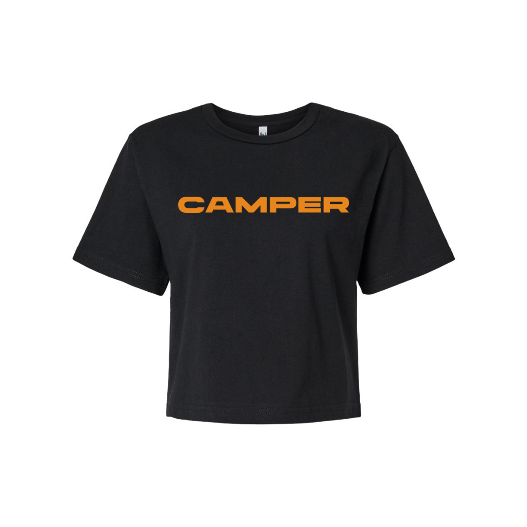 T-Shirt court femme (Crop top)
