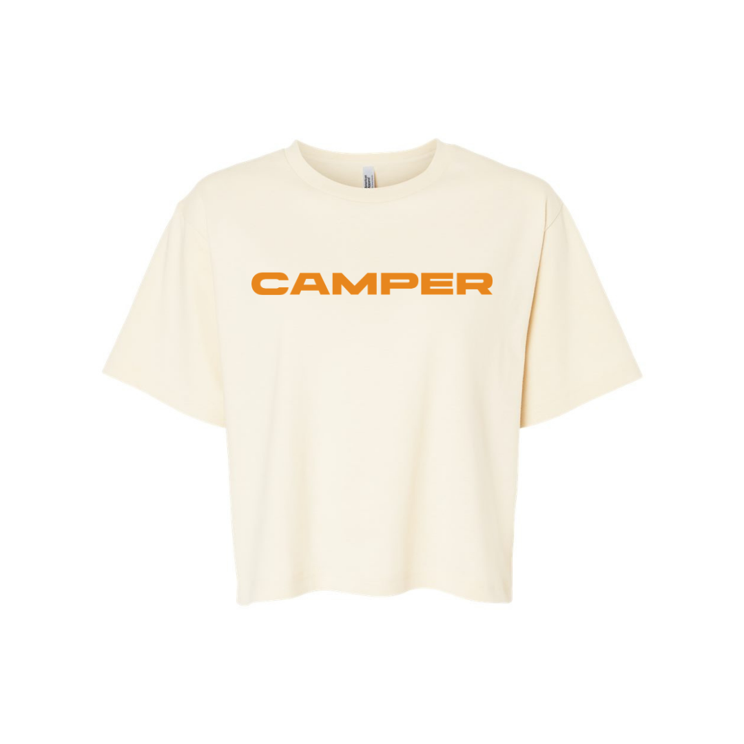 T-Shirt court femme (Crop top)