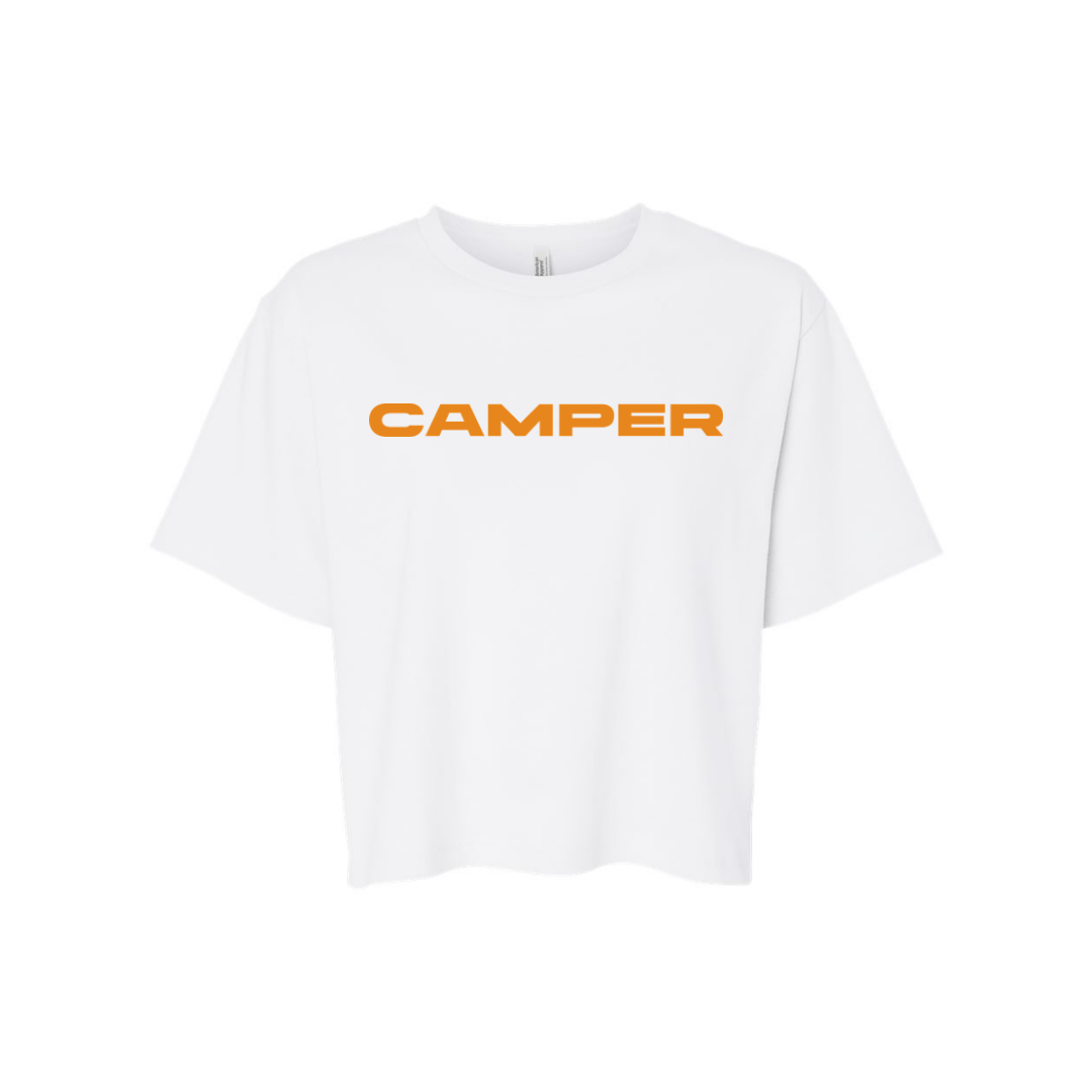 T-Shirt court femme (Crop top)